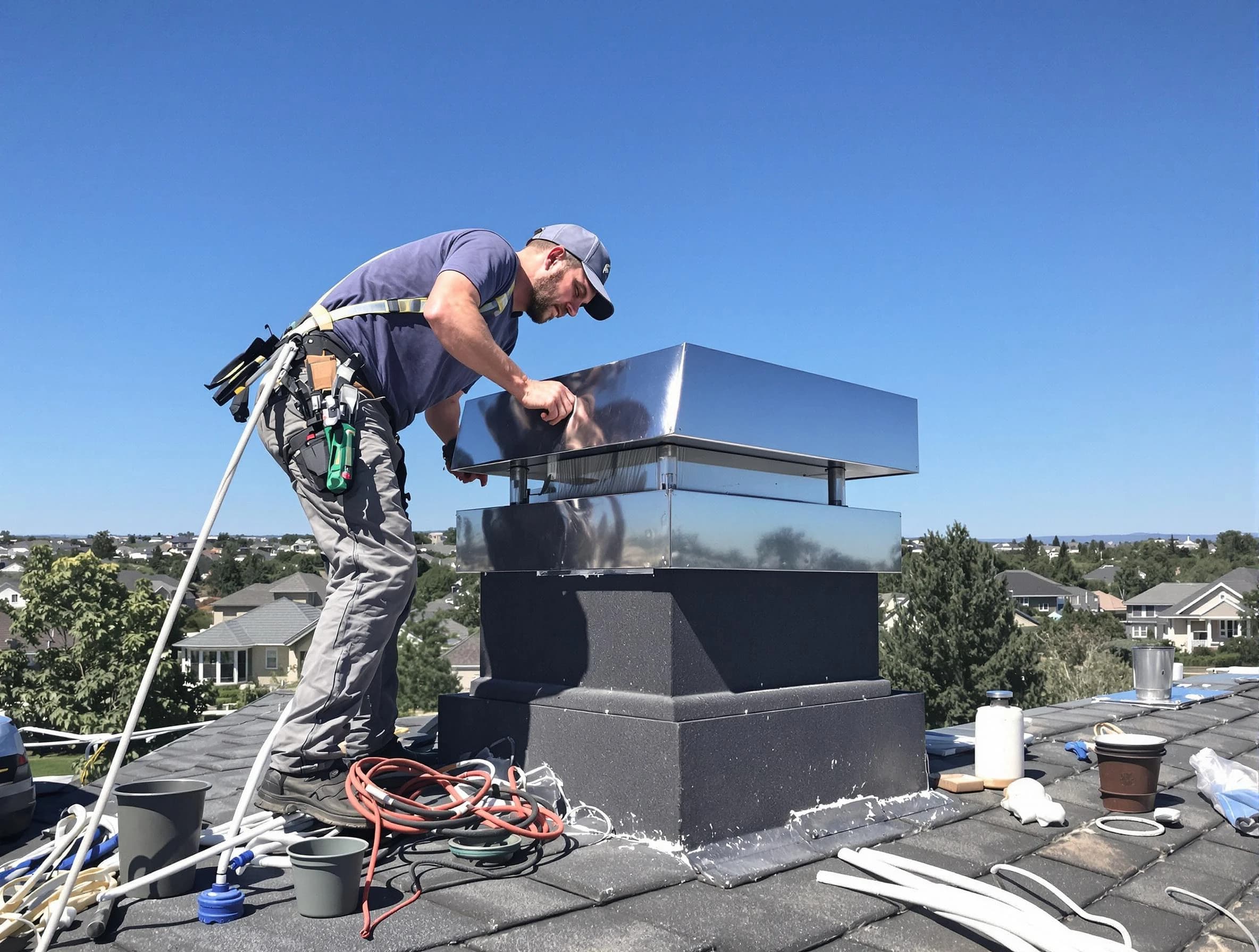 Chimney Cap Services service in Lodi, NJ