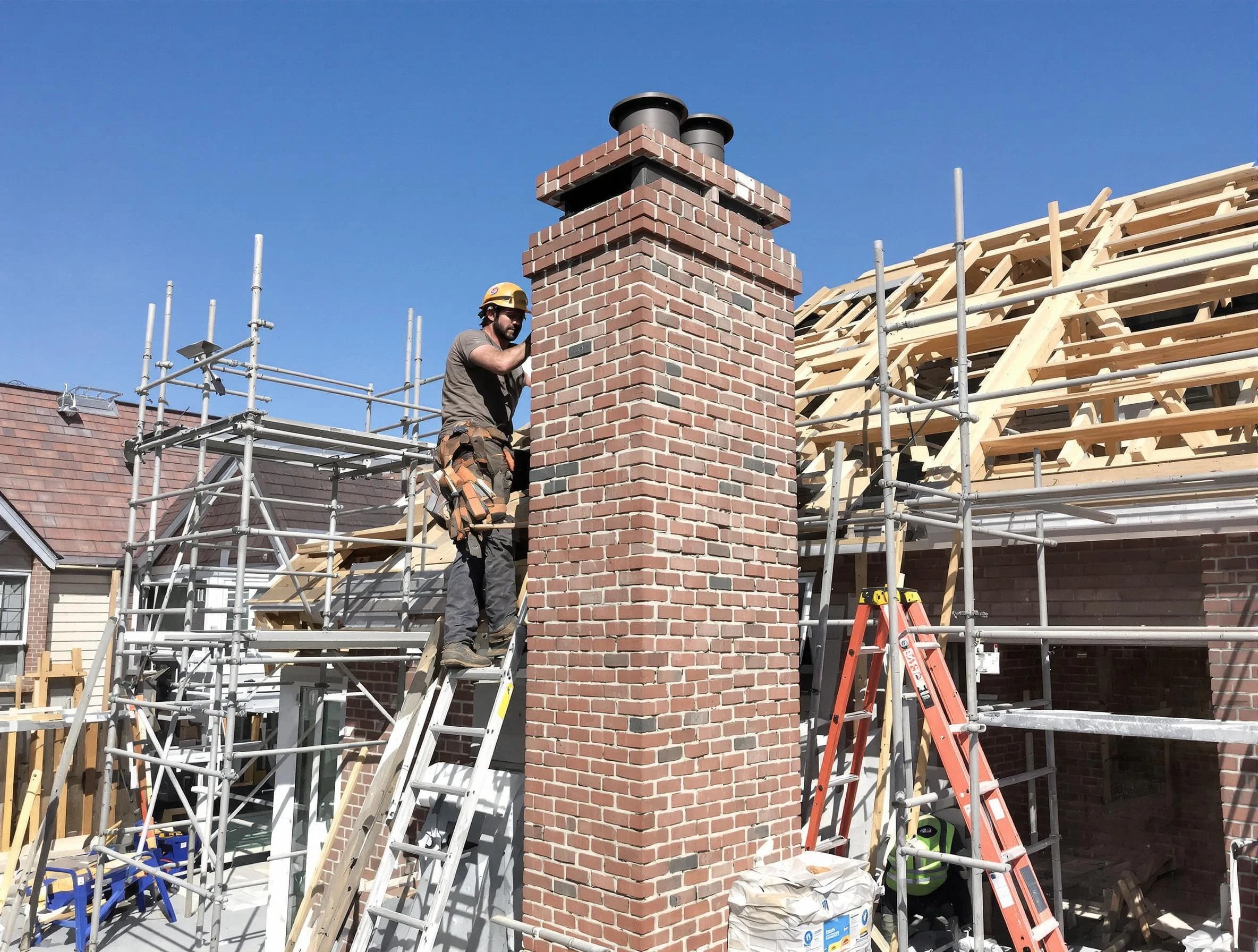 New chimney installation completed by Lodi Chimney Sweep in Lodi, NJ