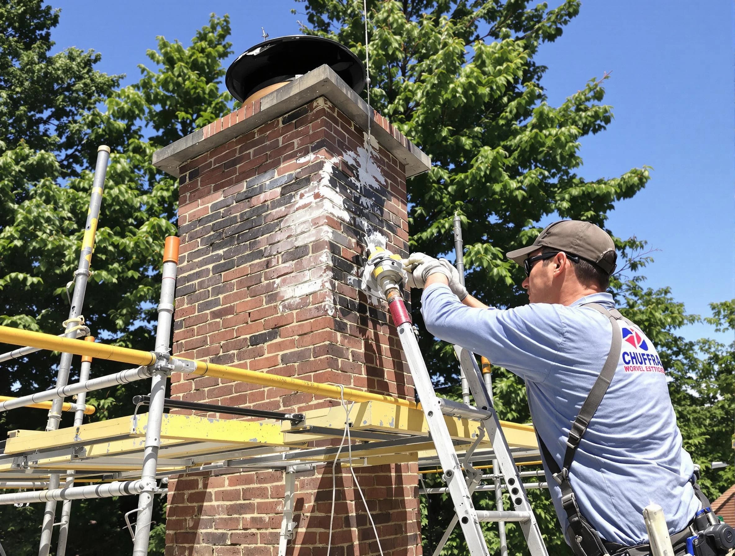 Structural chimney repair by Lodi Chimney Sweep in Lodi, NJ