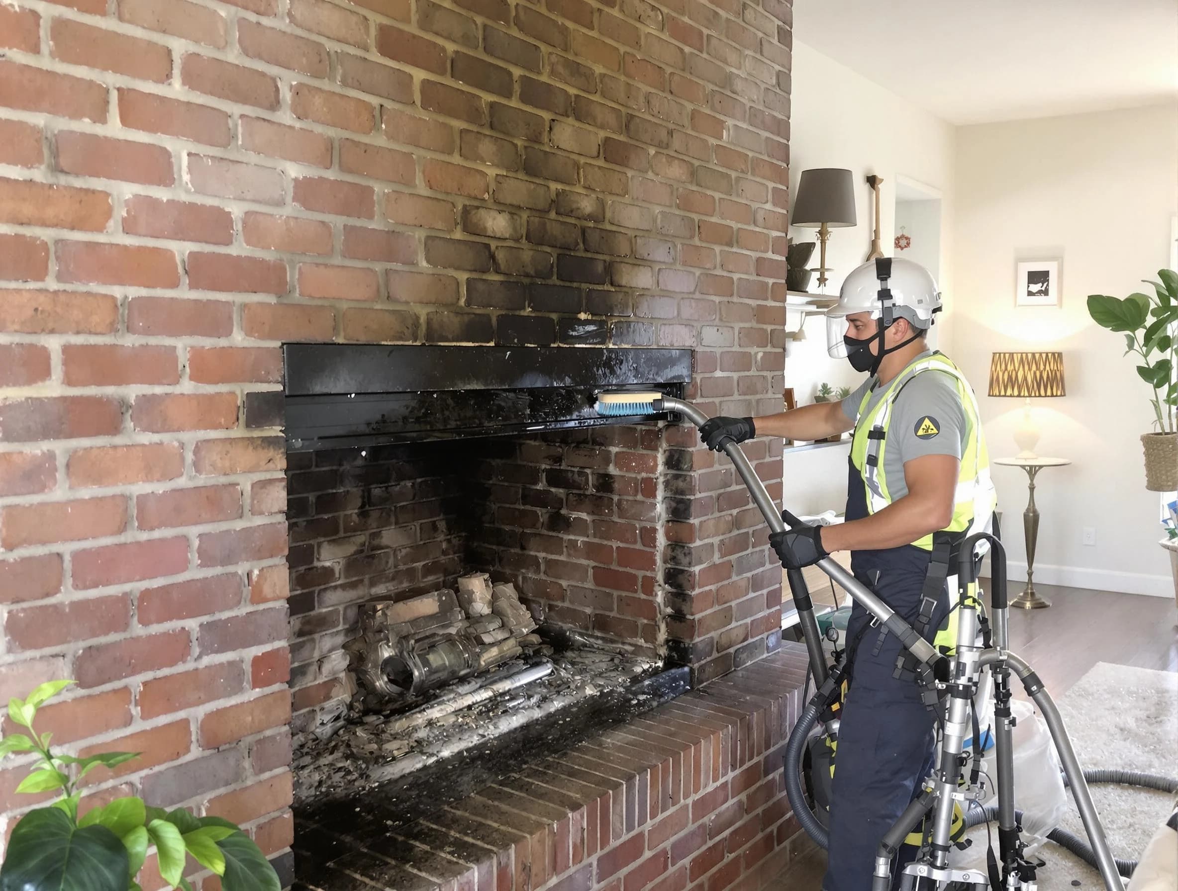 Lodi Chimney Sweep providing fireplace cleaning services in Lodi, NJ