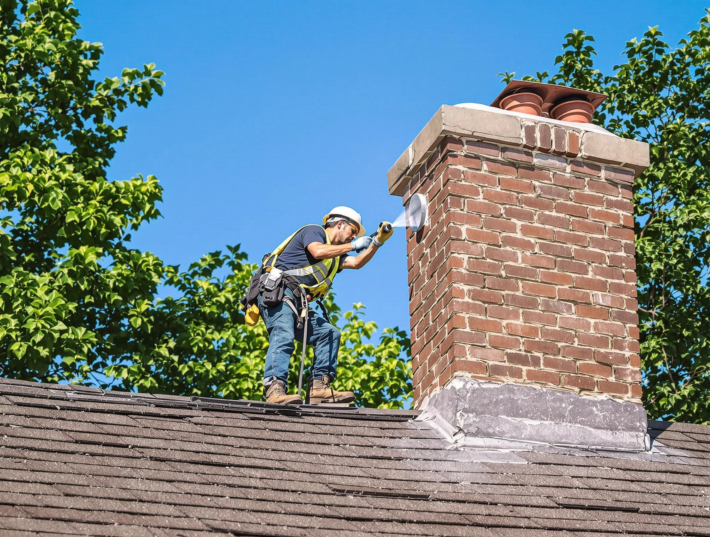 Lodi Chimney Sweep performing an inspection with advanced tools in Lodi, NJ
